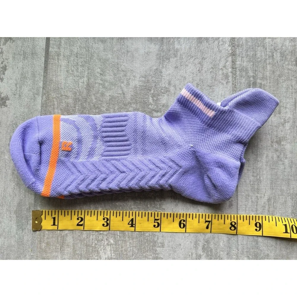 5 pairs Athletic Cycling Socks Breathable Running Heel Protection M Size 4-9